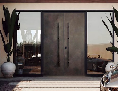 Cast Aluminum Entry Doors
